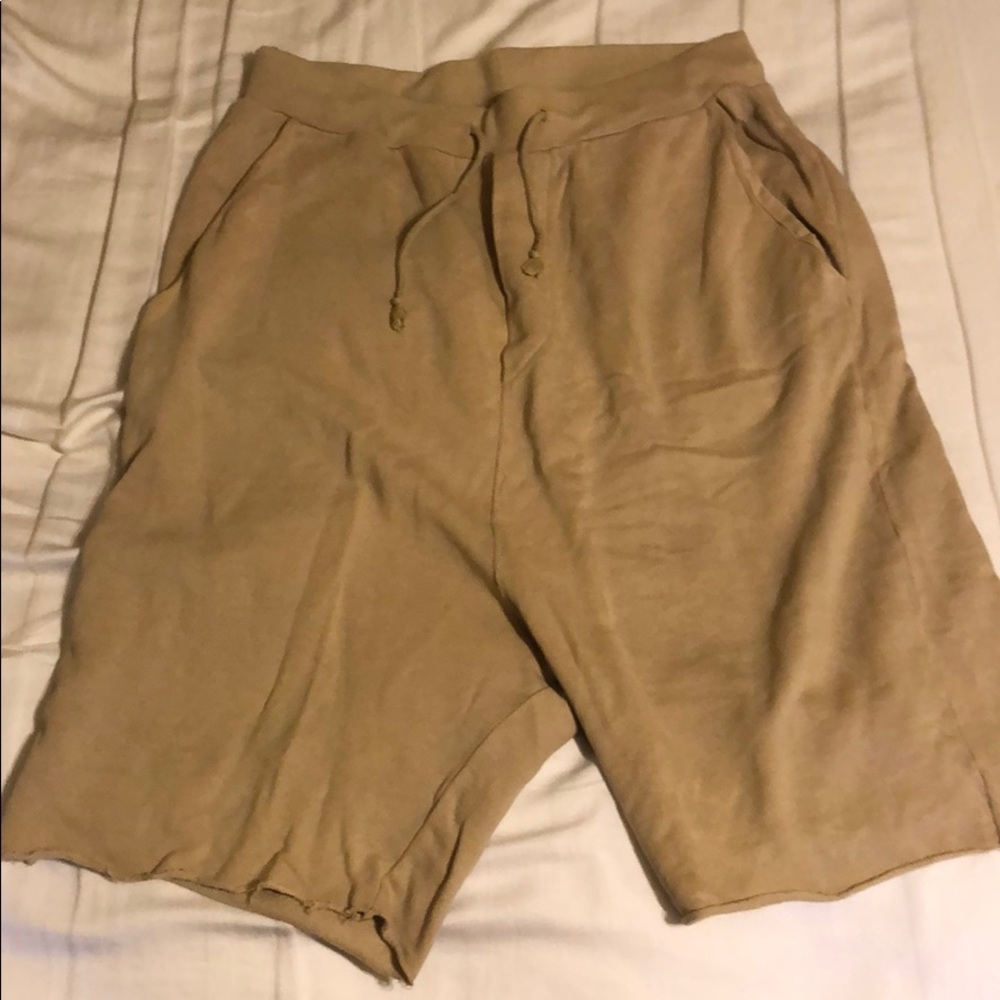 Beige Zara Sweatshorts